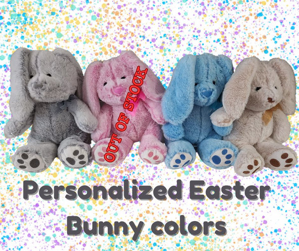 Personalized Easter Bunnies