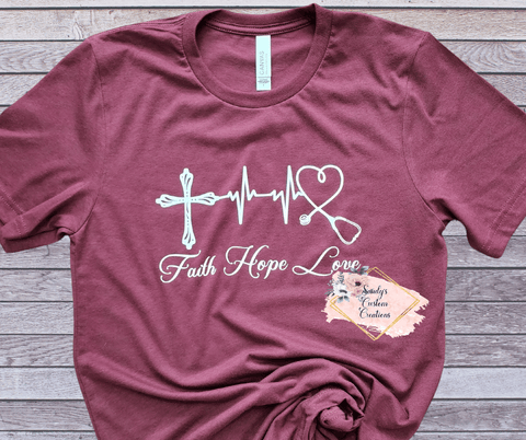 Faith Hope Love Nurse